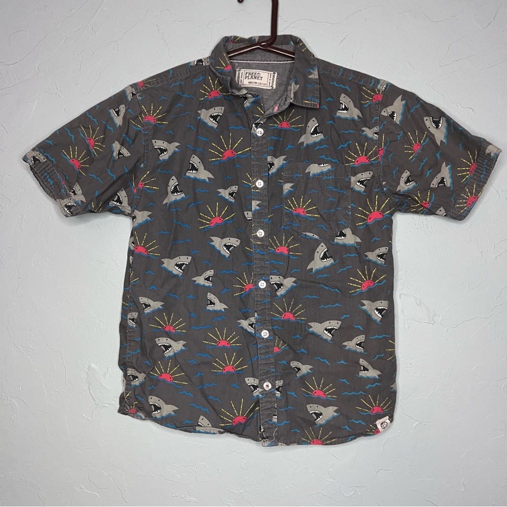 Free People shark shirt